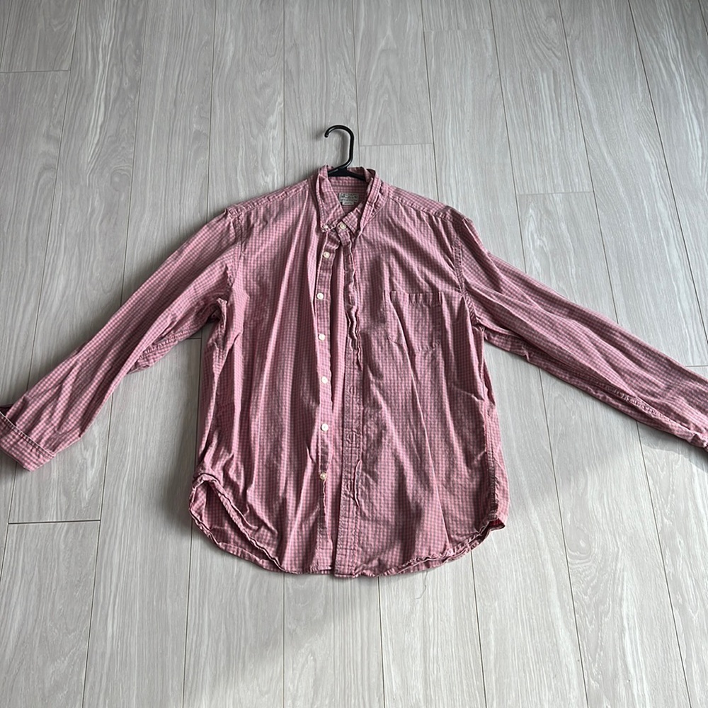 J crew mens collared shirt